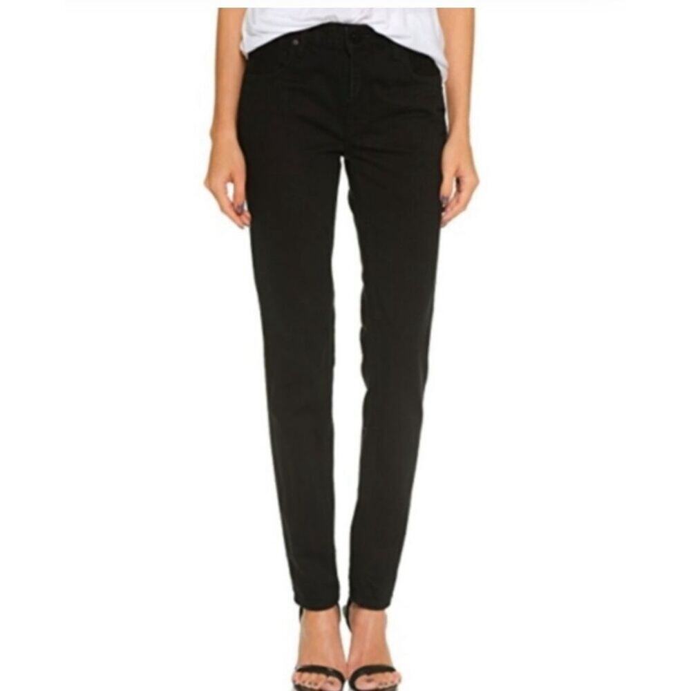 Alexander Wang  Black Cotton Style Wang 002 Slim Fit Demin  Size 26‎